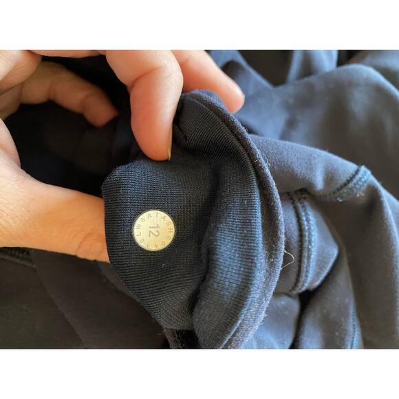 Lululemon Align Jogger Nulu True Navy Blue Crop 23" Inseam Size 12 - Picture 9 of 9